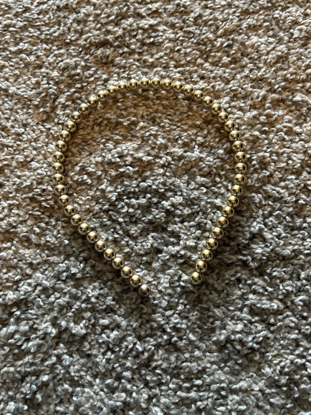 Gold beaded headbands